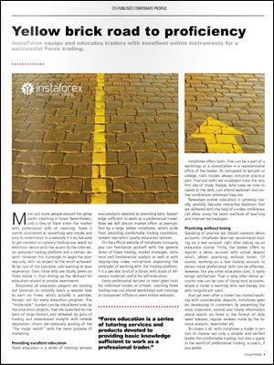 Page of "Asian Power" magazine